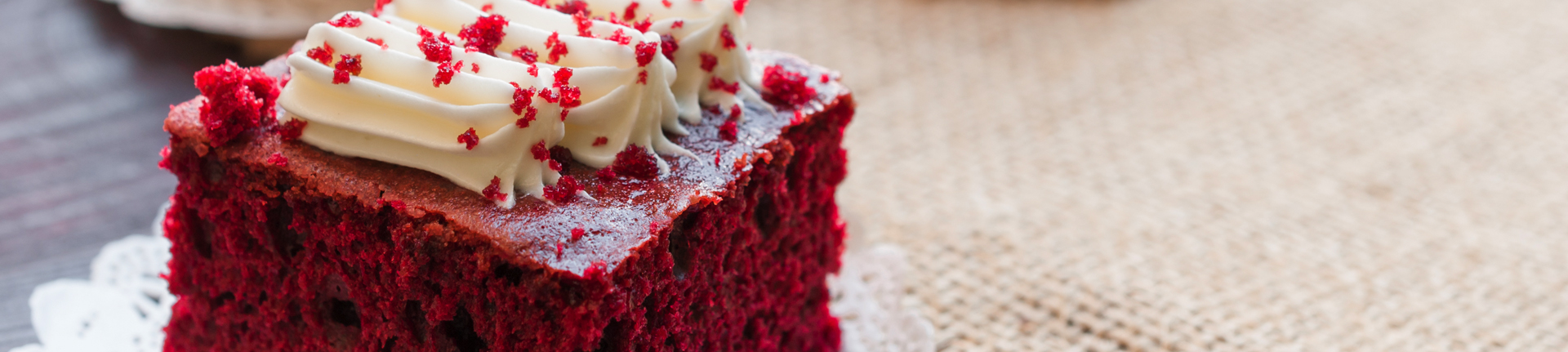 Bolo Red Velvet sem glúten