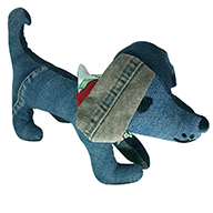 BONECO JEANS CACHORRO - REDE ASTA