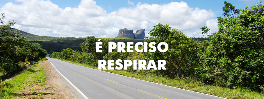 É preciso respirar