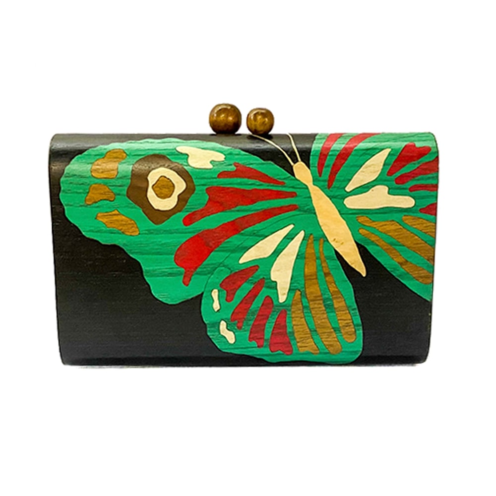 butterfly clutch bolsa