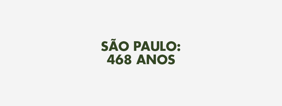 São Paulo: 468 anos